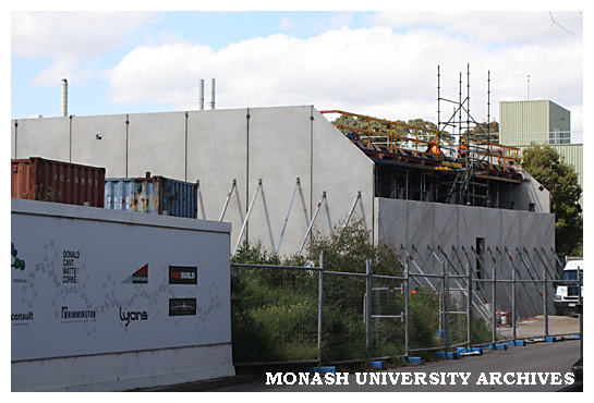 New Horizons under construction, Clayton campus