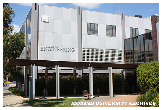Engineering building (72), Clayton campus