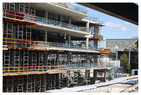 New Horizons building construction, Clayton campus