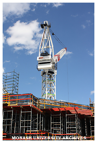 New Horizons construction site, Clayton campus
