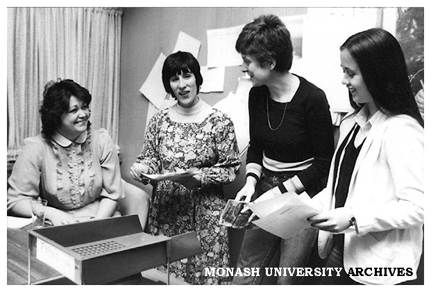 Union Desk staff Rosemary Hill (left), Cathy Celona, Barbara Helper and Carolyn Horvath