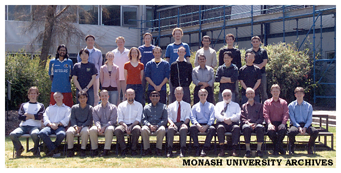 Mechanical Engineering staff and postgraduate scholars