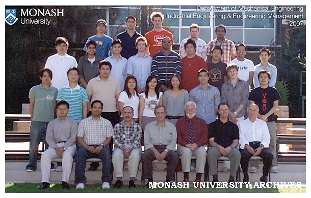 Mechanical Engineering Industrial Engineering and Engineering Management students and staff