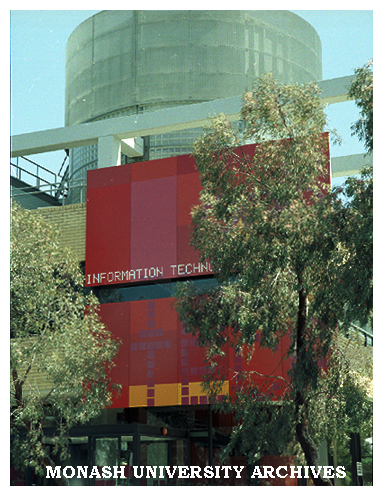 Entrance to Faculty of Information Technology (Building 69)