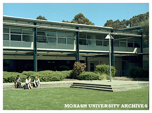 Engineering building 60 courtyard