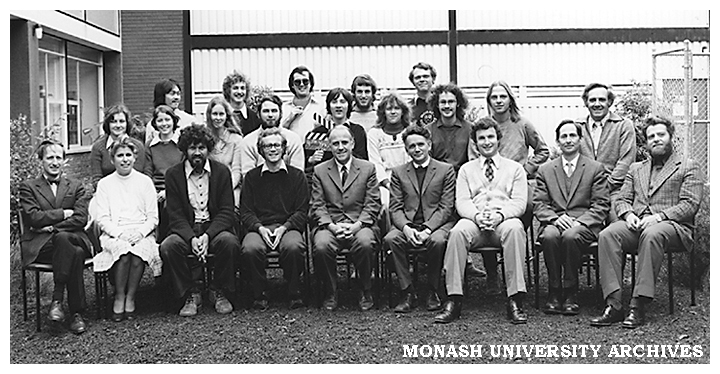 Materials Engineering staff and undergraduate students