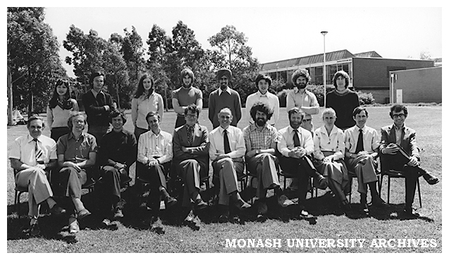 Material Engineering staff and fourth year students