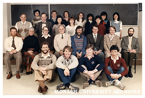 Materials Engineering staff and undergraduates