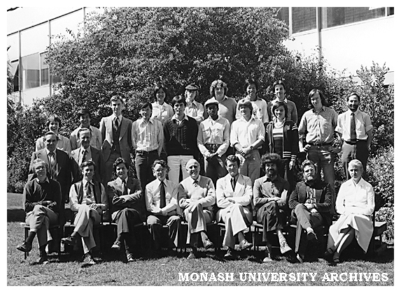 Materials Engineering staff and undergraduate students