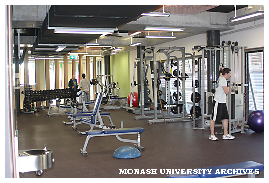 Gymnasium at Activity and Recreation Centre, Peninsula campus