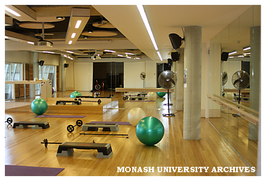 Group fitness room, Activity and Recreation Centre, Peninsula campus