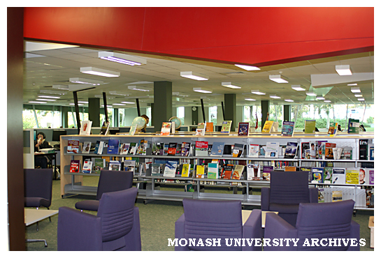 Library interior, Peninsula campus