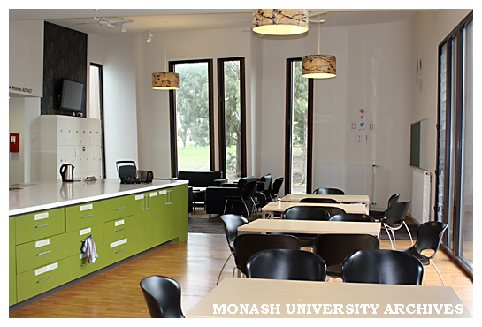 Western Hall A (WHA) kitchen and dining area, Gippsland campus
