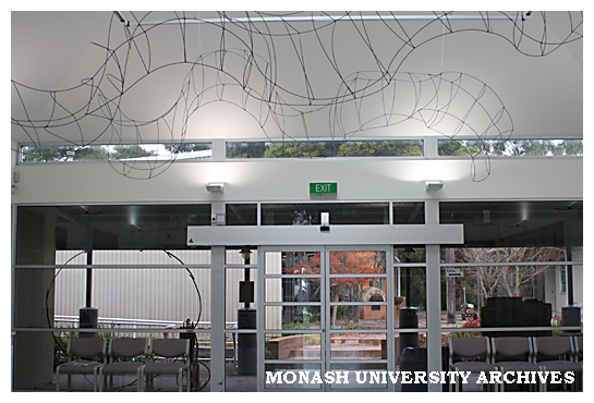 Interior of Switchback Gallery, Gsppsland campus