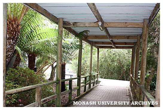Walkway at Gippsland campus