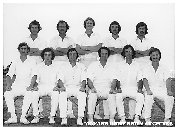 Monash University Cricket Club 1st grade 1972-73