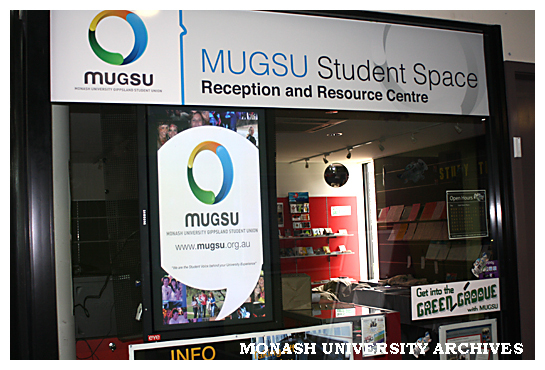MUGSU Student Space Reception and Resource Centre, Gippsland campus