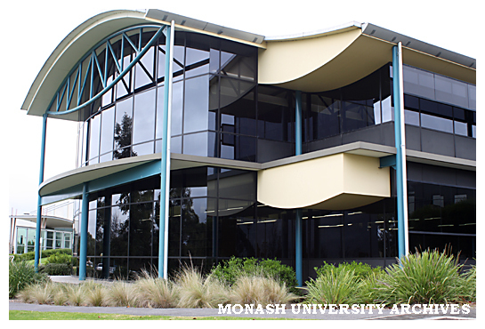 Outside the Library, Gippsland campus