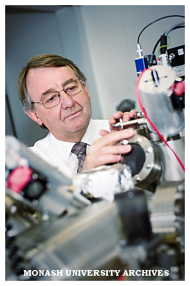 Federation Fellow Professor Barry Muddle, Department of Materials Engineering, part of the Monash team that is integral to the Australian Partnership in Light Metals Research.