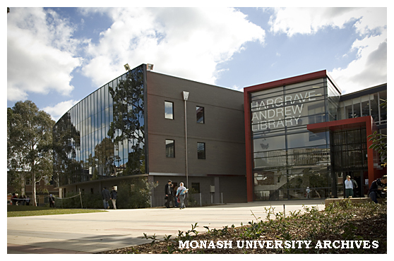 Hargrave-Andrew library, Clayton campus