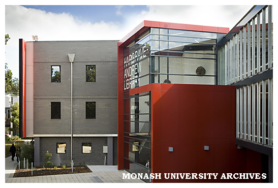 Hargrave-Andrew library, Clayton campus