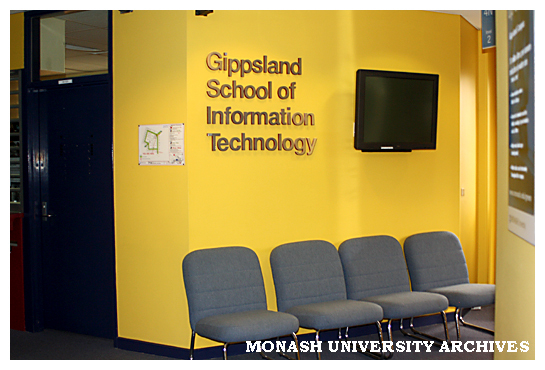 Gippsland School of Information Technology entrance, Gippsland campus