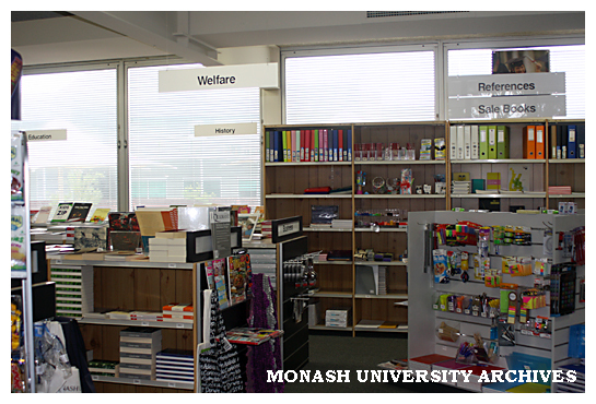 Bookshop, Gippsland campus
