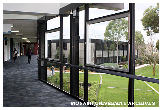 Inside Building 1W looking towards IN, Gippsland Campus