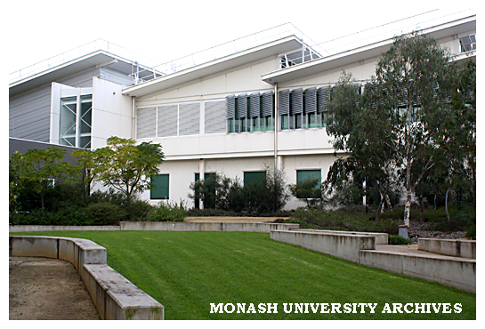 Berwick campus buildings and courtyard