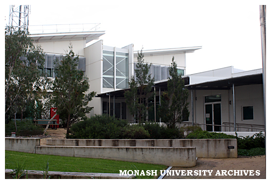 Berwick campus buildings and courtyard