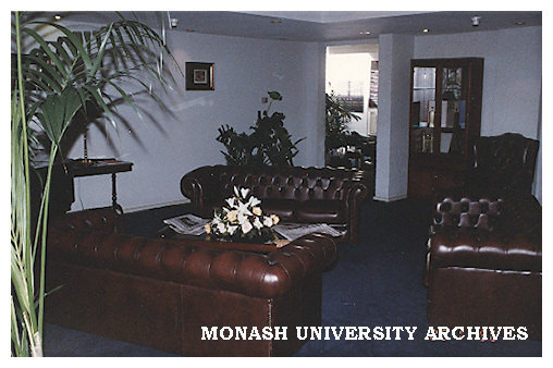 Interior of Monash University Club