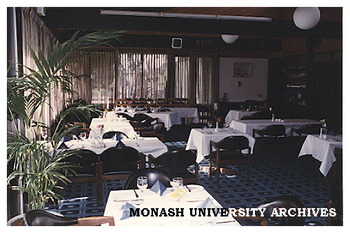 Interior of Monash University Club