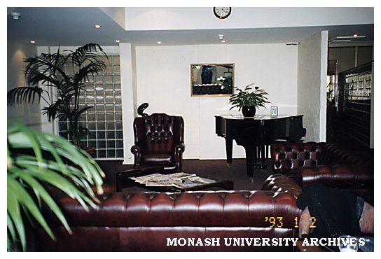 Interior of Monash University Club