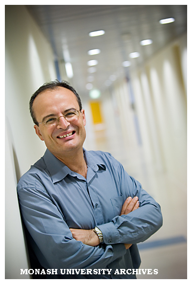 Professor Leone Spiccia, Deputy Head of the School of Chemistry and winner of the Postgraduate Supervision Award 2005.