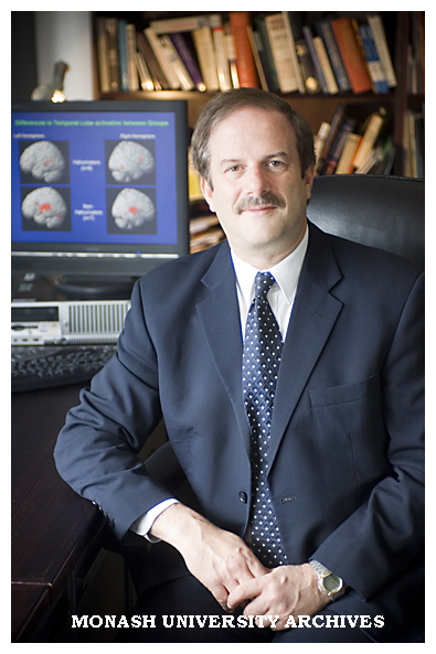 Professor of Psychiatry David Copolov, winner of the 2006 Organon Senior Research Award.