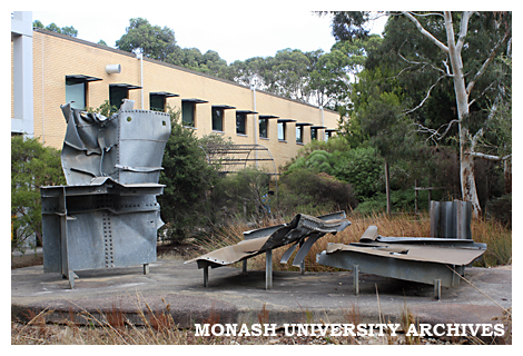 Westgate bridge 'sculpture', Clayton campus
