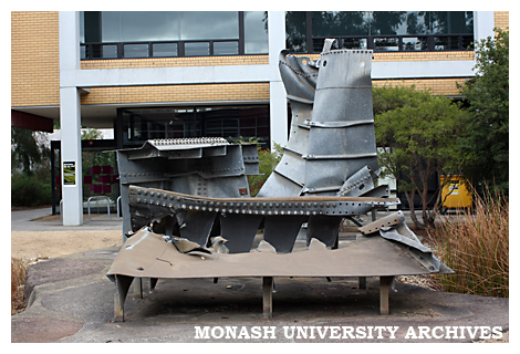 Westgate bridge 'sculpture', Clayton campus