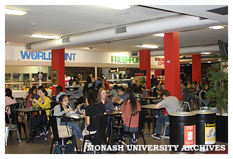 Interior of Campus Centre, Clayton campus