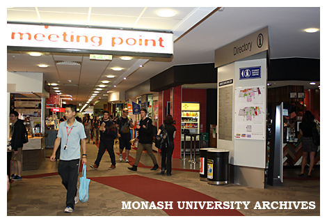 Interior of Campus Centre, Clayton campus