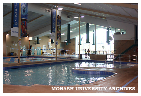 Doug Ellis swimming pool, Clayton campus
