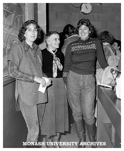 Faculty of Education staff; Monica Slattery, Mary Nixon and Sally Kent