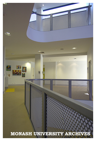 Interior of Fine Arts building, Caulfield campus