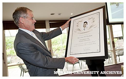 Mr Alan McMeekin at his reirement function