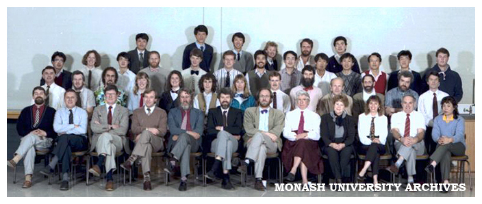 Materials Engineering staff 1990