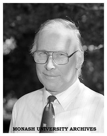 Professor William Bonwick, appointed to the first Sir John Monash Chair of Electrical Power Engineering in the Department of Electrical and Computer Systems
