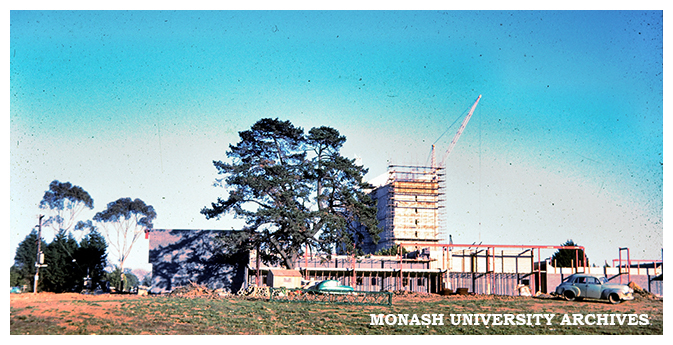 School of Humanities under construction