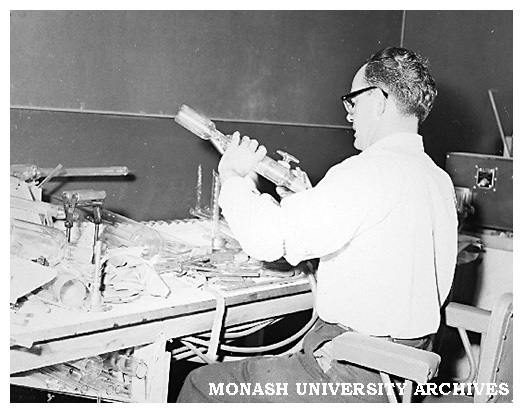 Bill Matchan, Senior Technical Officer and glassblower, Department of Chemistry