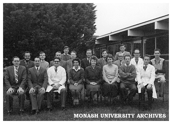 Department of Chemistry staff