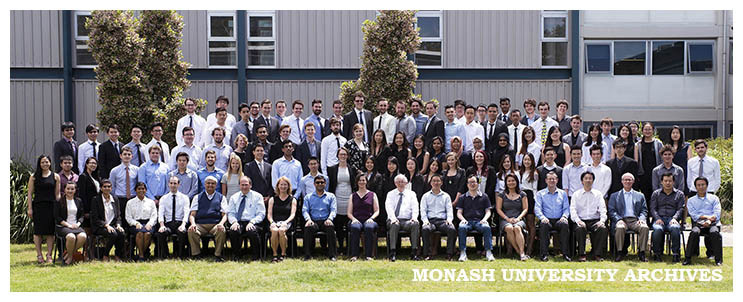 Department of Chemical Engineering academics and final year students