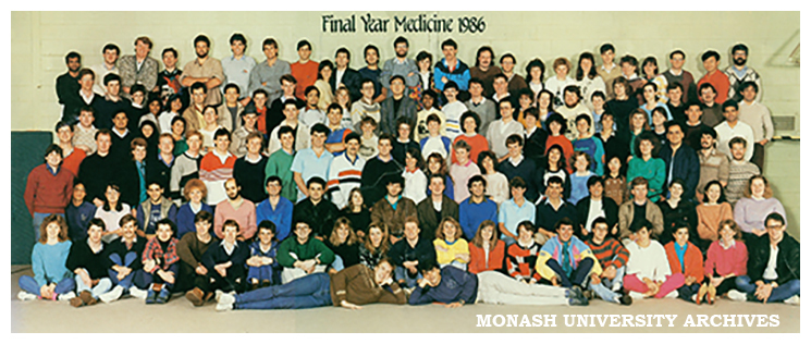 Final year Medicine students 1986